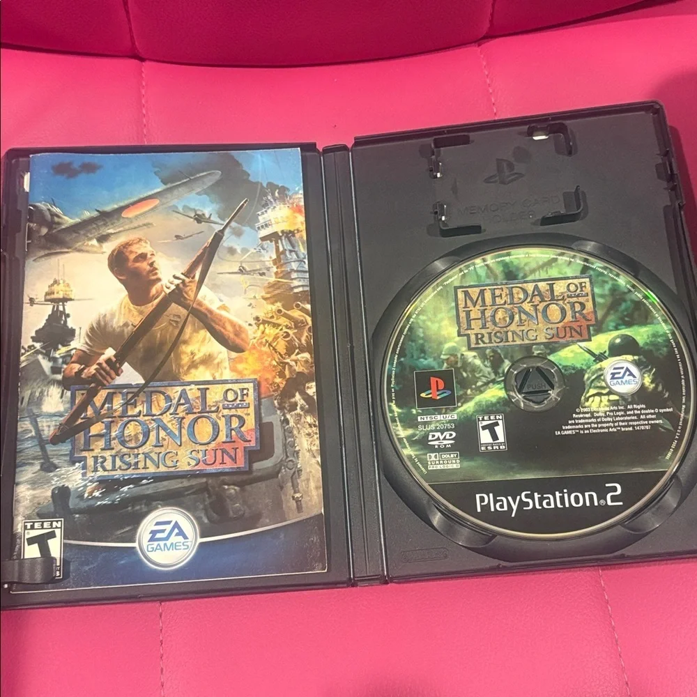 Medal of Honor: Rising Sun PlayStation 2 2003 Complete Tested Working